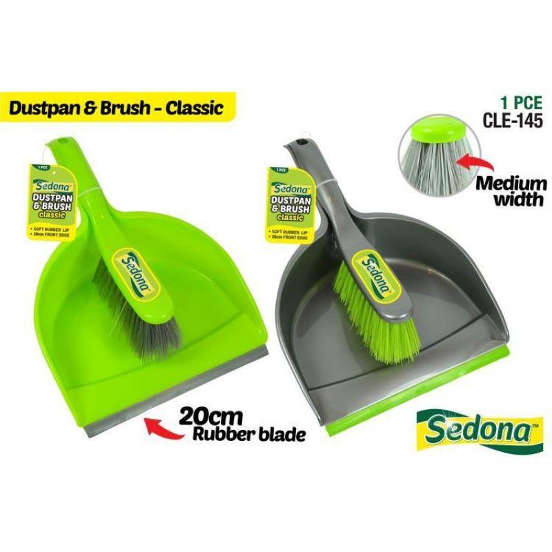 Classic Dust Pan & Brush - The Base Warehouse