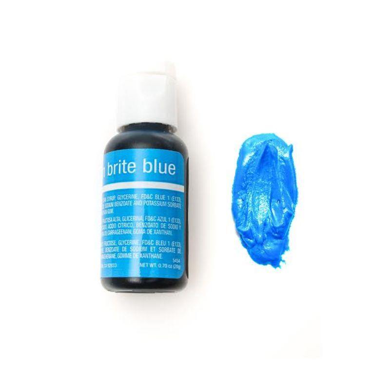 Chefmaster Neon Blue Liqua-Gel - 20ml - The Base Warehouse