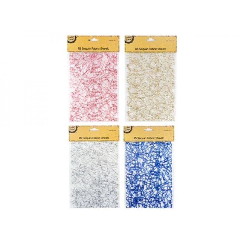 A5 Sequin Fabric Sheets - The Base Warehouse