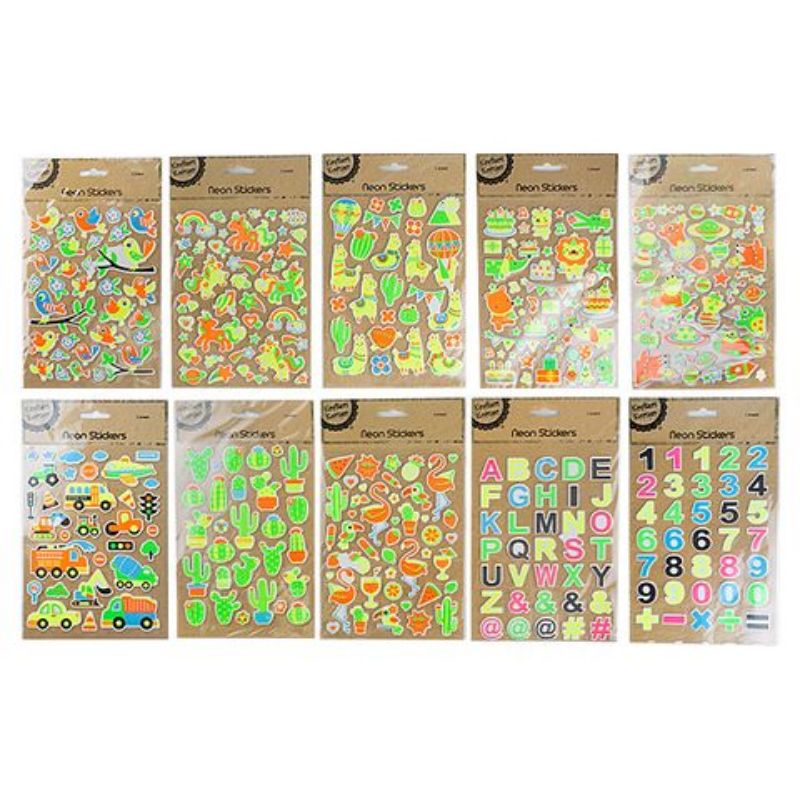 Neon Stickers