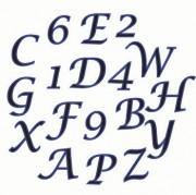 Upper Case Alphabet & Numbers Baking Decoration Set - The Base Warehouse