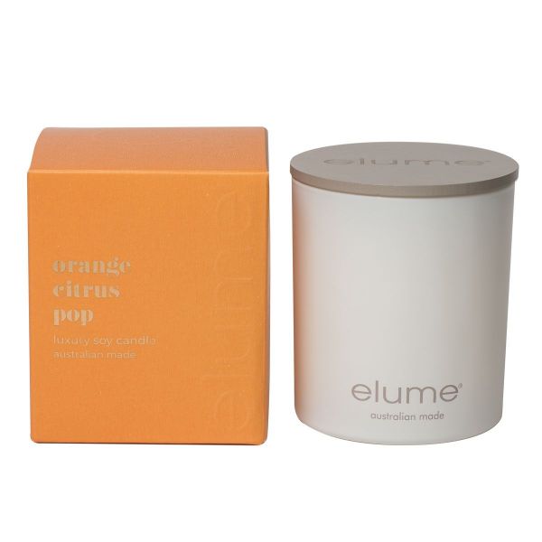 Orange Citrus Pop Luxury Soy Wax Jar
