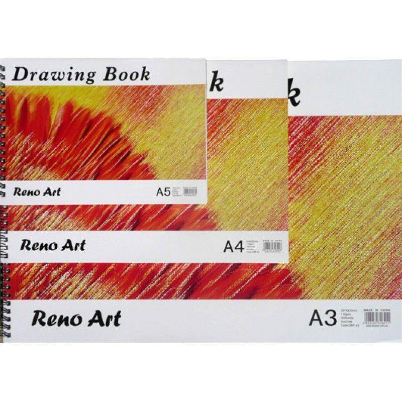 30 Sheets A3 Drawing Book - 110gsm - The Base Warehouse