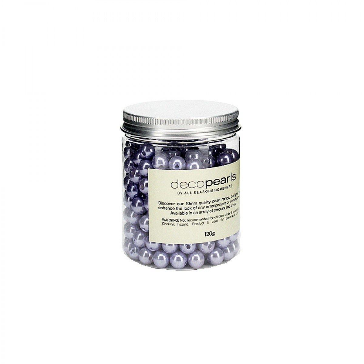 Violet Decorative Pearls - 120g