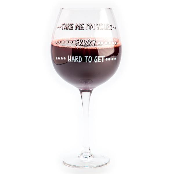 Oversized Wine Glass Take Me - The Base Warehouse