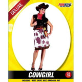 Load image into Gallery viewer, Womens Deluxe Cowgirl Costume - The Base Warehouse
