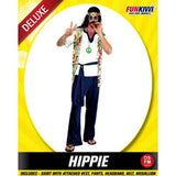 Load image into Gallery viewer, Mens Deluxe Hippie Costume - The Base Warehouse
