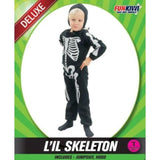 Load image into Gallery viewer, Toddlers Deluxe Skeleton Costume - The Base Warehouse
