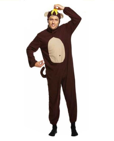 Mens Deluxe Monkey Costume