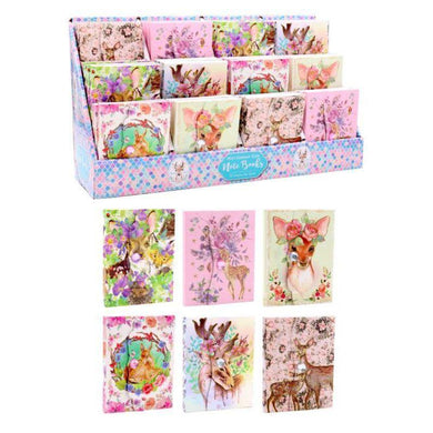 Deer Fawn Series Mini Heritage Note Books - 7.5cm x 9.8cm - The Base Warehouse