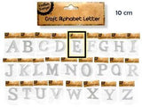 Load image into Gallery viewer, White Alphabet Letter E - 10cm - The Base Warehouse
