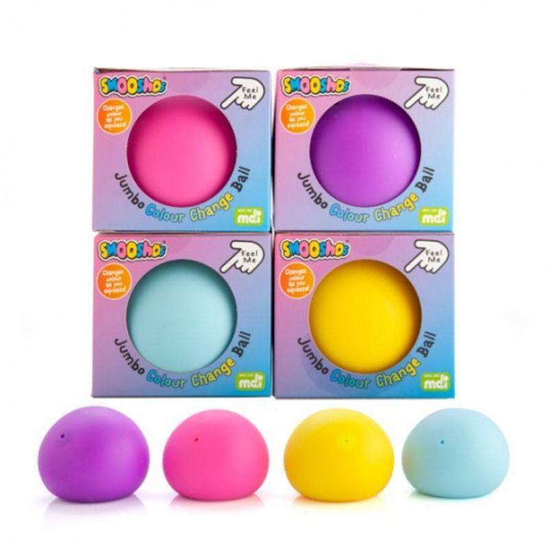 Smooshos Jumbo Colour Change Ball - 12cm - The Base Warehouse