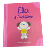 Load image into Gallery viewer, Ella Is Awesome Personalised Book