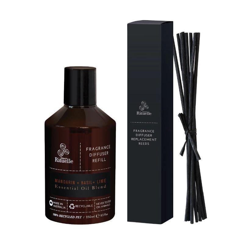 Equilibrium - Mandarin, Basil & Lime Diffuser - 220ml - The Base Warehouse