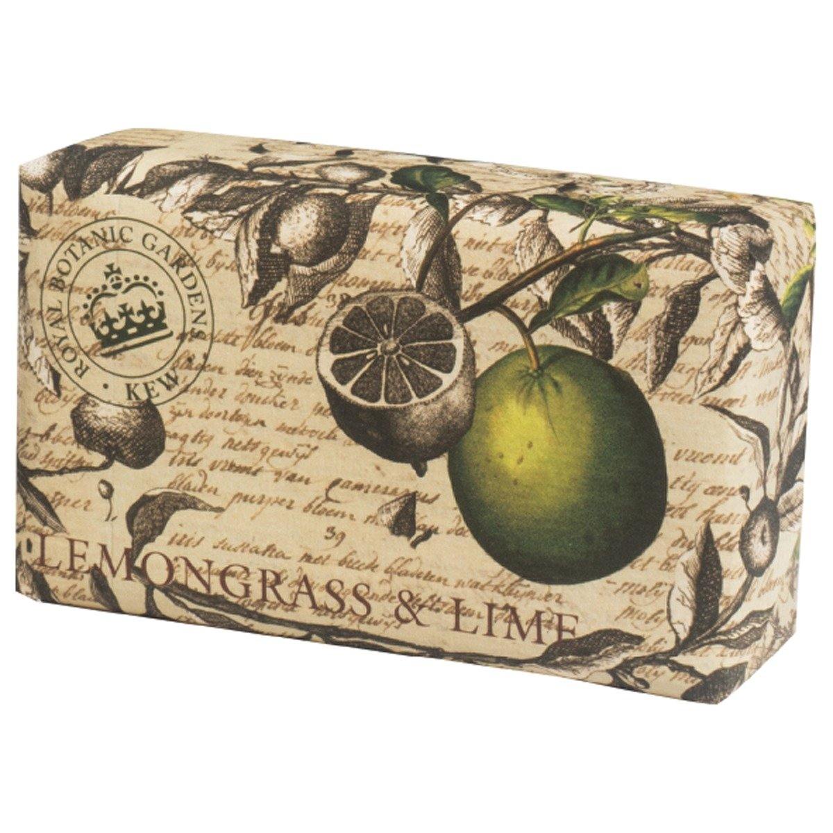 Lemongrass and Lime Kew Shea Butter Soap Bar - The Base Warehouse
