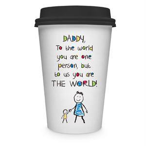 Daddy Crayon World Travel Mug - The Base Warehouse