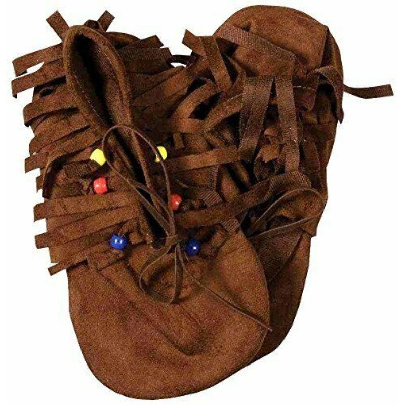 Native American Hippie Novelty Moccasins - The Base Warehouse