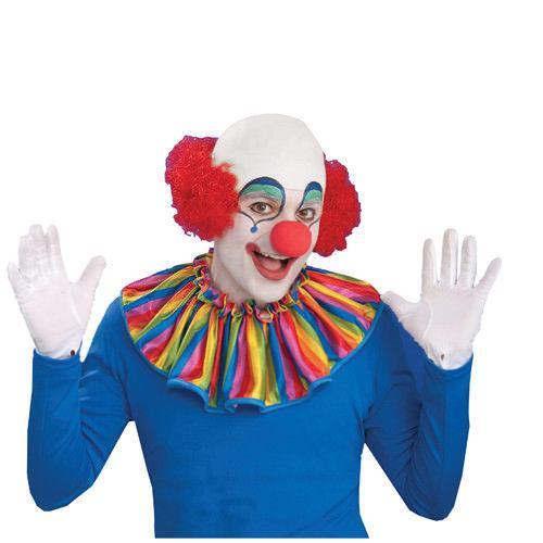 Clown Bald Cap Wig With Red Hair - The Base Warehouse