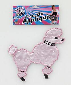 50s Poodle Applique - The Base Warehouse