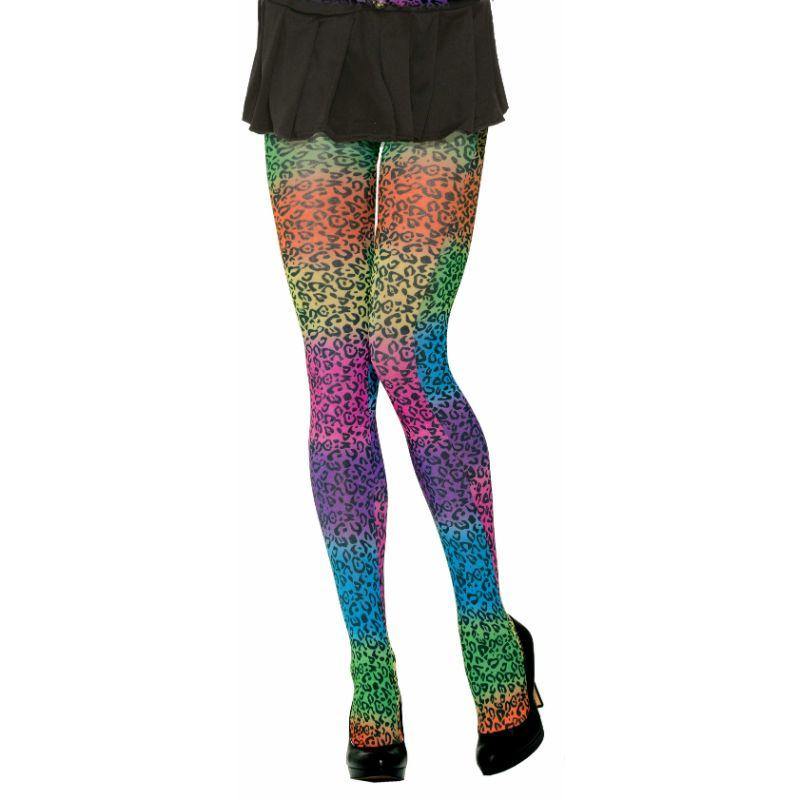 Rainbow Leopard Leggings - The Base Warehouse