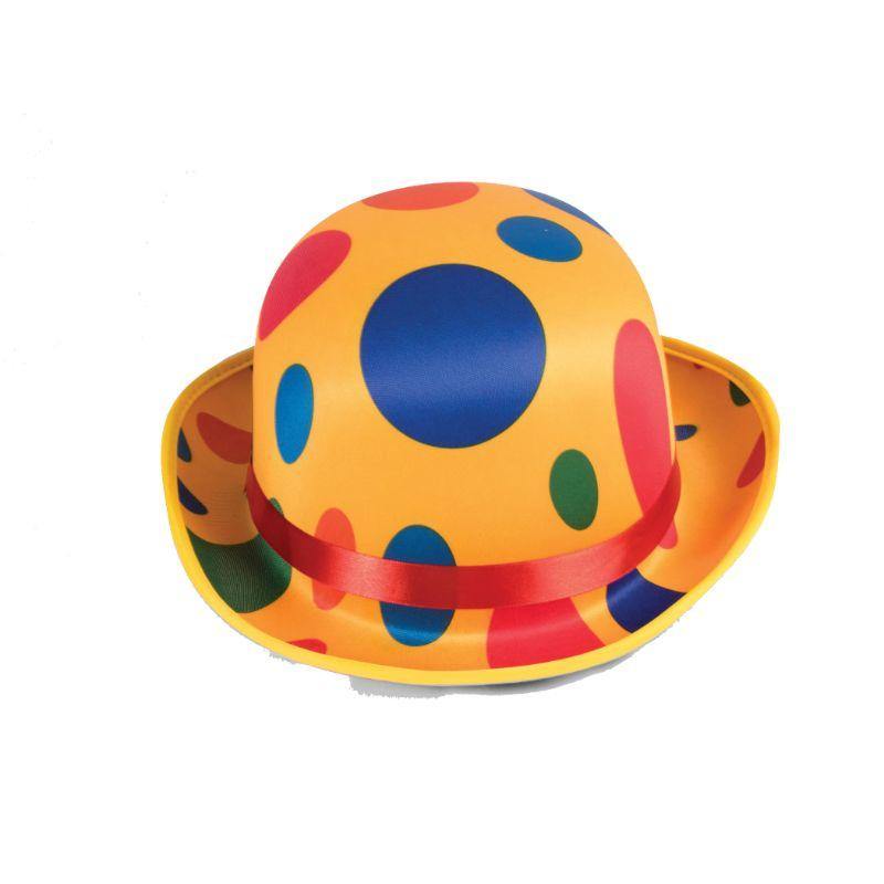 Polka Dot Bowler Hat - The Base Warehouse