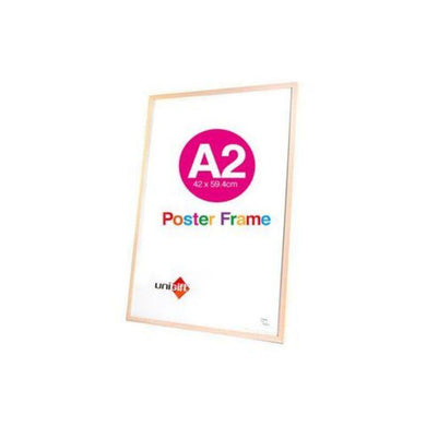 Natural MDF Poster Frame - 42cm x 59.5cm / A2 - The Base Warehouse