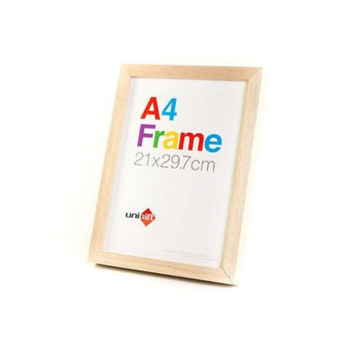 Natural MDF Poster Frame - 21cm x 30cm / A4 - The Base Warehouse