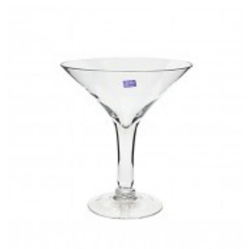Clear Glass Martini Vase - 34cm - The Base Warehouse