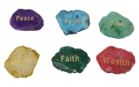 Gemstone Wishing Stones - 6cm - The Base Warehouse