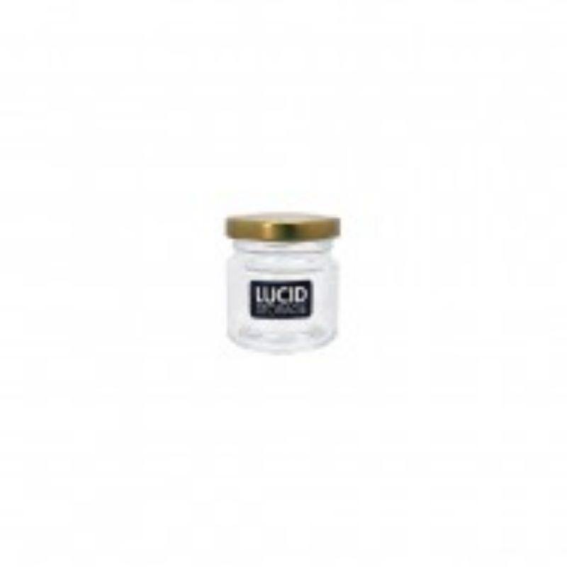 Glass Spice Jar with Golden Lid - 5.5cm - The Base Warehouse