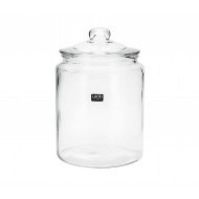 Glass Jar with Knob Lid - 20cm x 29.5cm - The Base Warehouse