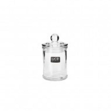 Glass Canister with Lid - 11.3cm - The Base Warehouse