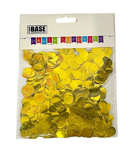Gold 1cm Foil Confetti - 20g