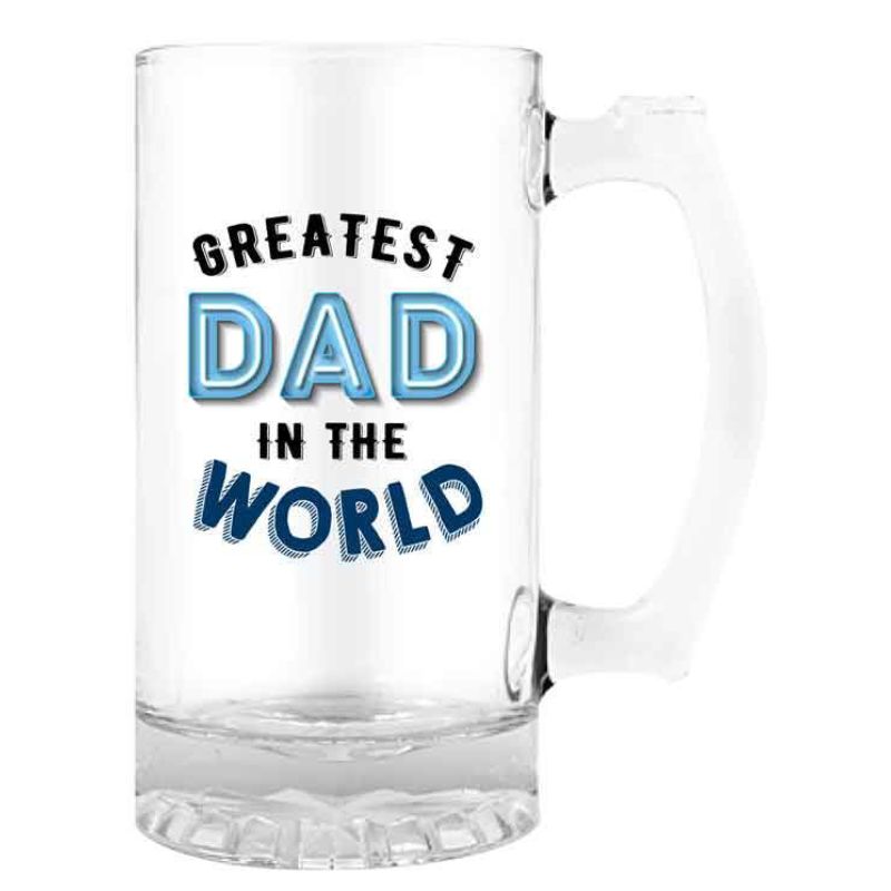 Greatest Dad In The World Stein - 18cm