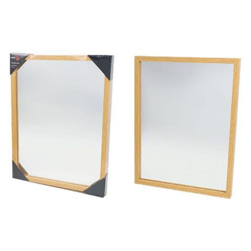 Ambrose Natural Wall Mirror - 30cm x 40cm - The Base Warehouse