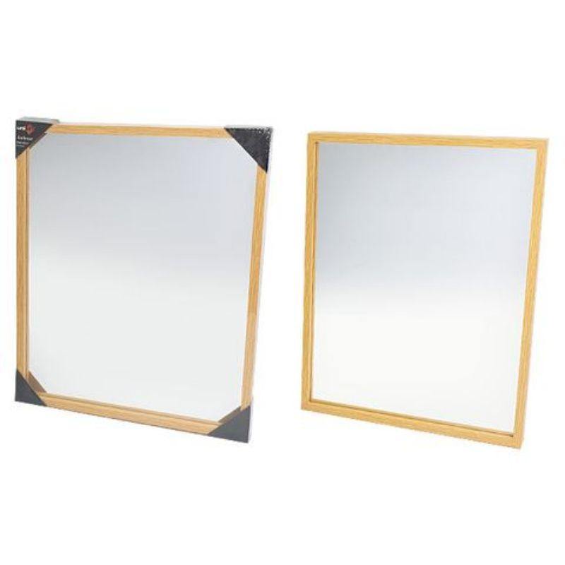 Ambrose Natural Wall Mirror - 40cm x 50cm - The Base Warehouse