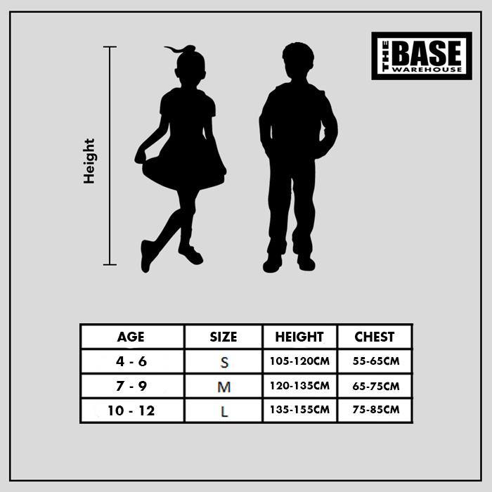 Kids Red Long Sleeve Top - Large - The Base Warehouse