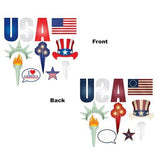 Load image into Gallery viewer, 12 Pack American Patriotic Photo Signs - The Base Warehouse