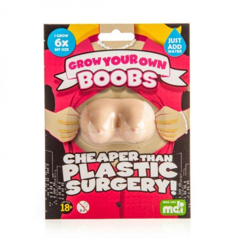 Grow Your Own Boobs - 5cm x 3cm - The Base Warehouse