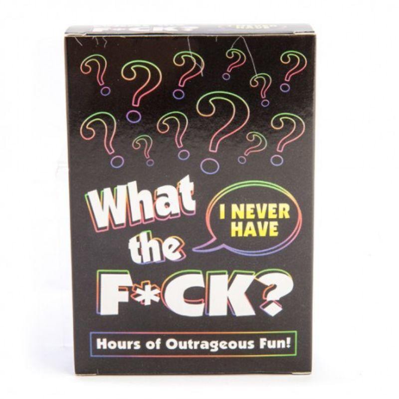 What the f*ck? I Never Have Card Game - 8.5cm x 2.5cm x 12cm