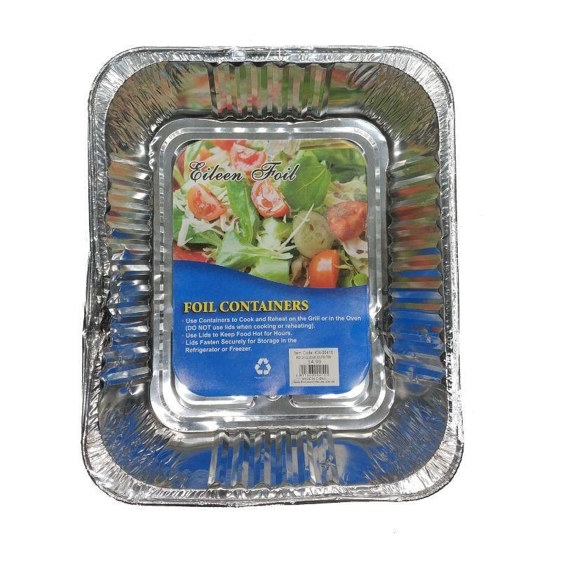 5 Pack Rectangle Foil Tray -