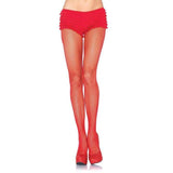 Load image into Gallery viewer, Red Nylon Fishnet Pantyhose - OS - The Base Warehouse