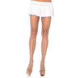 Load image into Gallery viewer, White Spandex Diamond Pantyhose - OS