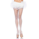 Load image into Gallery viewer, White Spandex Fishnet Pantyhose - OS - The Base Warehouse