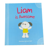 Load image into Gallery viewer, Liam Is Awesome Personalised Book