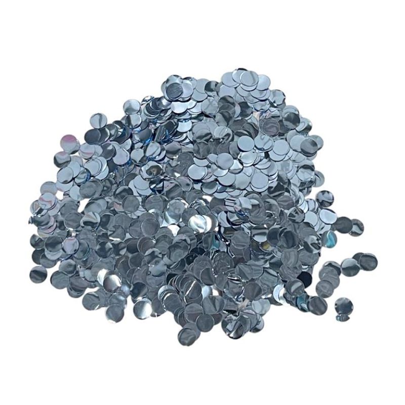 Light Blue 1cm Foil Confetti - 20g