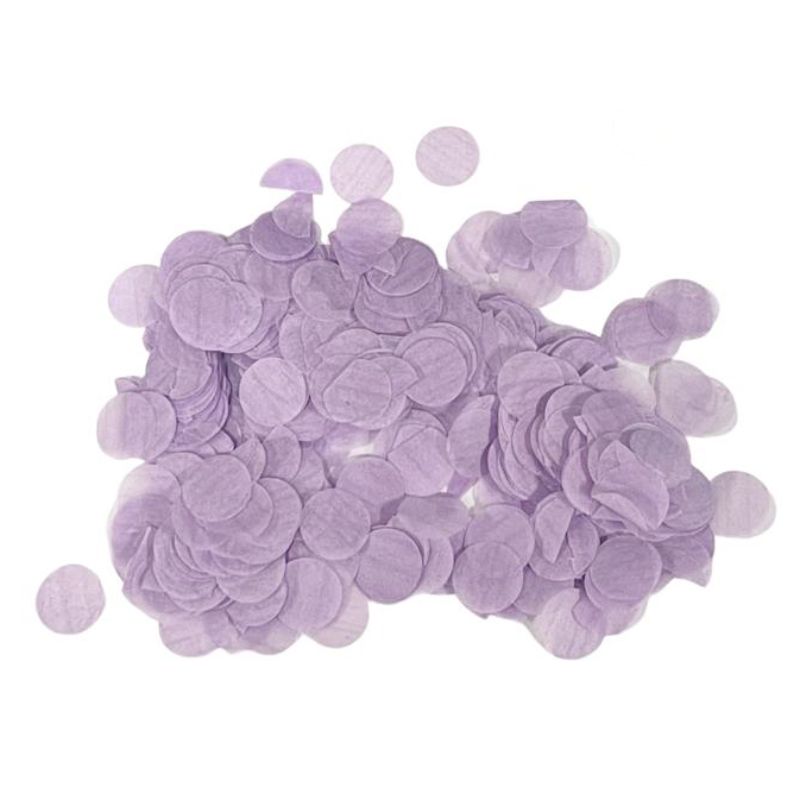 Lilac 2cm Paper Confetti - 20g