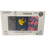 Load image into Gallery viewer, 3 Pack Socks Gift Set - One Size Fits Most