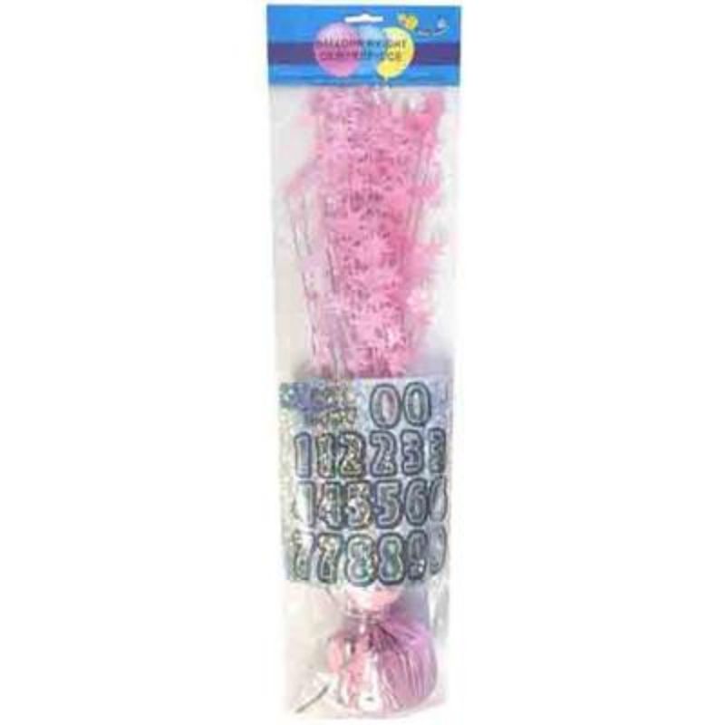 Baby Pink Foil Spray Centrepiece