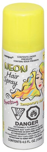 Neon Yellow Hair Spray